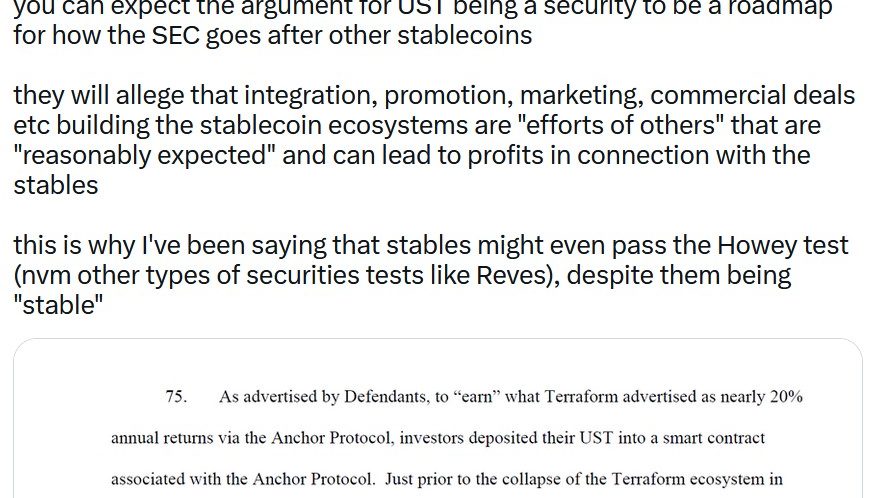 Terra lawsuit a ‘roadmap’ to attack other stablecoins: Delphi Labs
