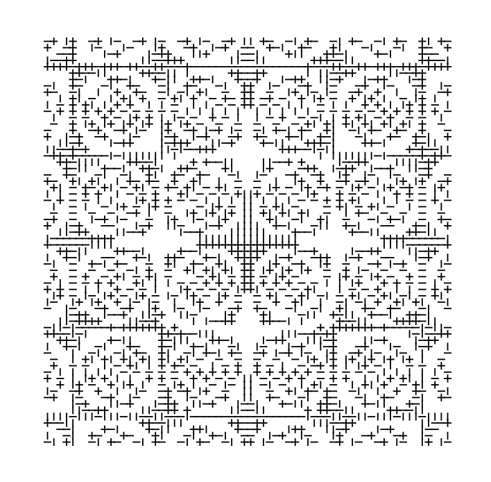 Autoglyph #511 by Larva Labs