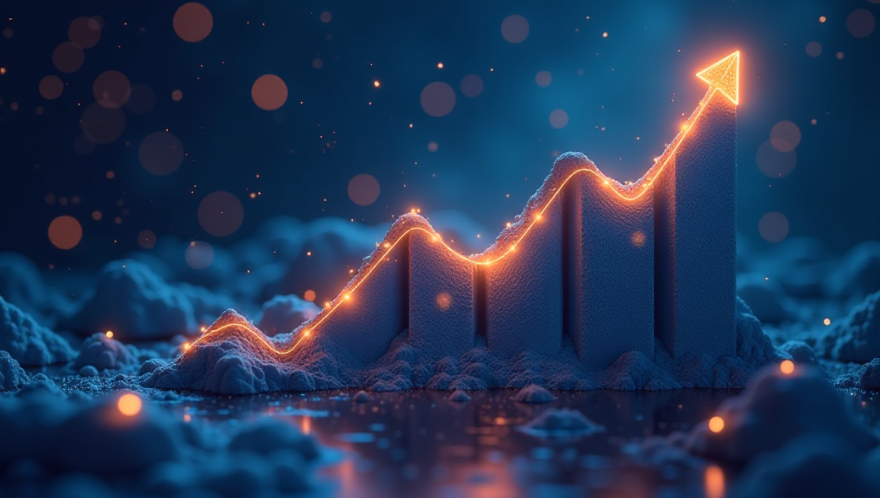 AAVE gains strength as Aave dominates DeFi lending with over $50B net deposits