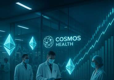Cosmos Health expands Ethereum holdings to $1.8M under $300M digital assets facility