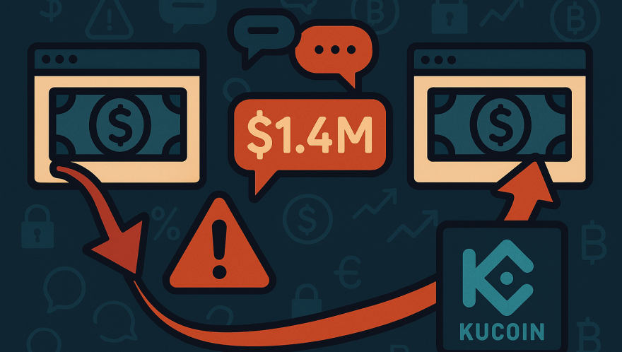 Crypto trader claims $1.4 million lost in OTC scam, KuCoin deposit stirs speculation