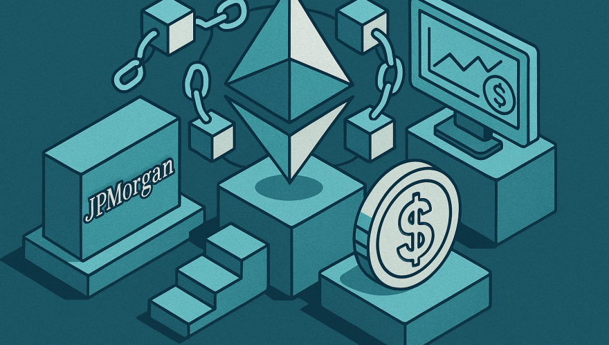 JPMorgan expands blockchain push with tokenized money-market fund on Ethereum