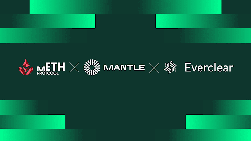 Everclear launches cross-chain asset settlement on Mantle, enabling 60-second wETH-to-mETH swaps