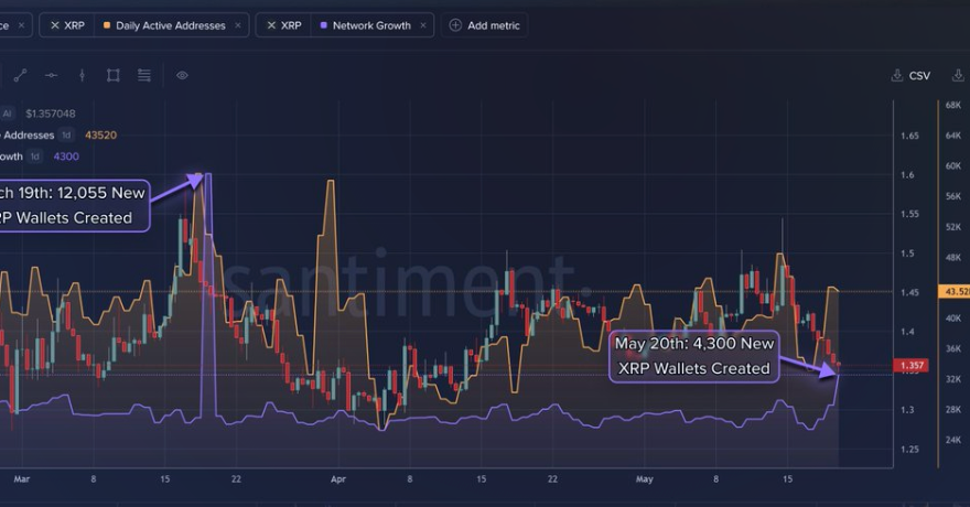 XRP adds 4,300 new wallets in 24 hours, but why is price stuck?